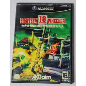 Nintendo Game Cube Eighteen Wheeler with Case and Manual